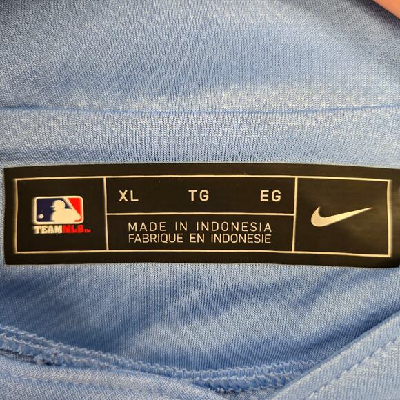 Chicago White Sox Nike Jersey Youth X-Large Pull Over Blue Heat Transfer Logo - Picture 4 of 9